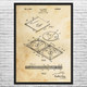 CD Case Patent Wall Art