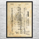 Flute Patent Wall Art