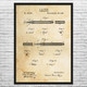 Fountain Pen Patent Wall Art