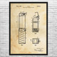Candy Dispenser Patent Wall Art