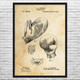 Boxing Glove Patent Wall Art