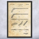Hockey Stick Patent Wall Art
