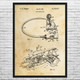 Scuba Diving Regulator Patent Wall Art