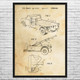 Tow Truck Patent Wall Art