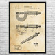 Micrometer Gauge Patent Wall Art