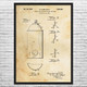 Spray Paint Can Patent Wall Art