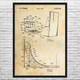 Skate Ramp Patent Wall Art
