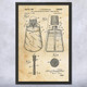 Nail Polish Patent Wall Art