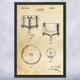 Fish Hatchery Patent Wall Art