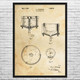 Fish Hatchery Patent Wall Art