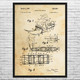 Snow Mobile Patent Wall Art