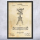 Surveyors Transit Patent Wall Art