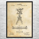 Surveyors Transit Patent Wall Art