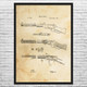 Lever Rifle Patent Wall Art