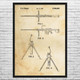 M82 M107 Rifle Patent Wall Art