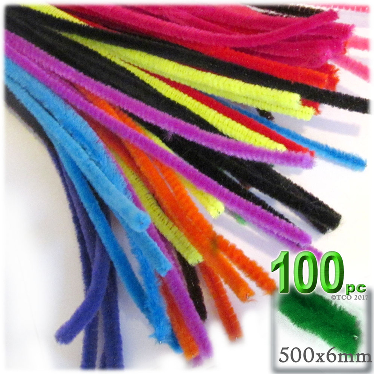 100 Pink pipe cleaners