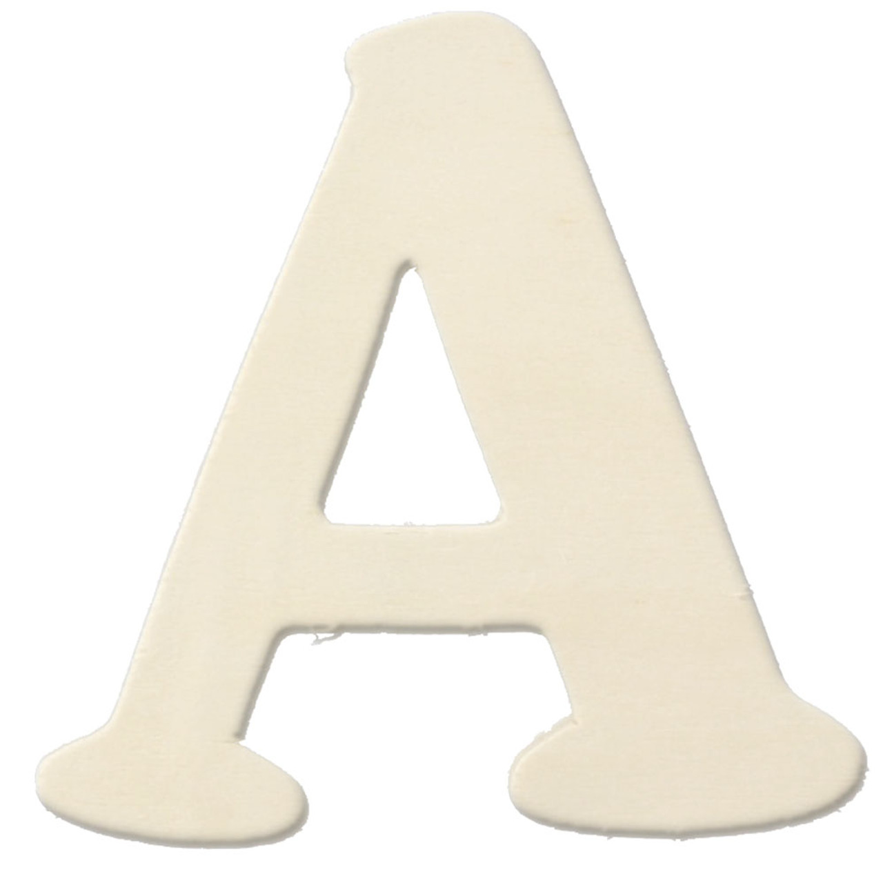 White Wood Letters