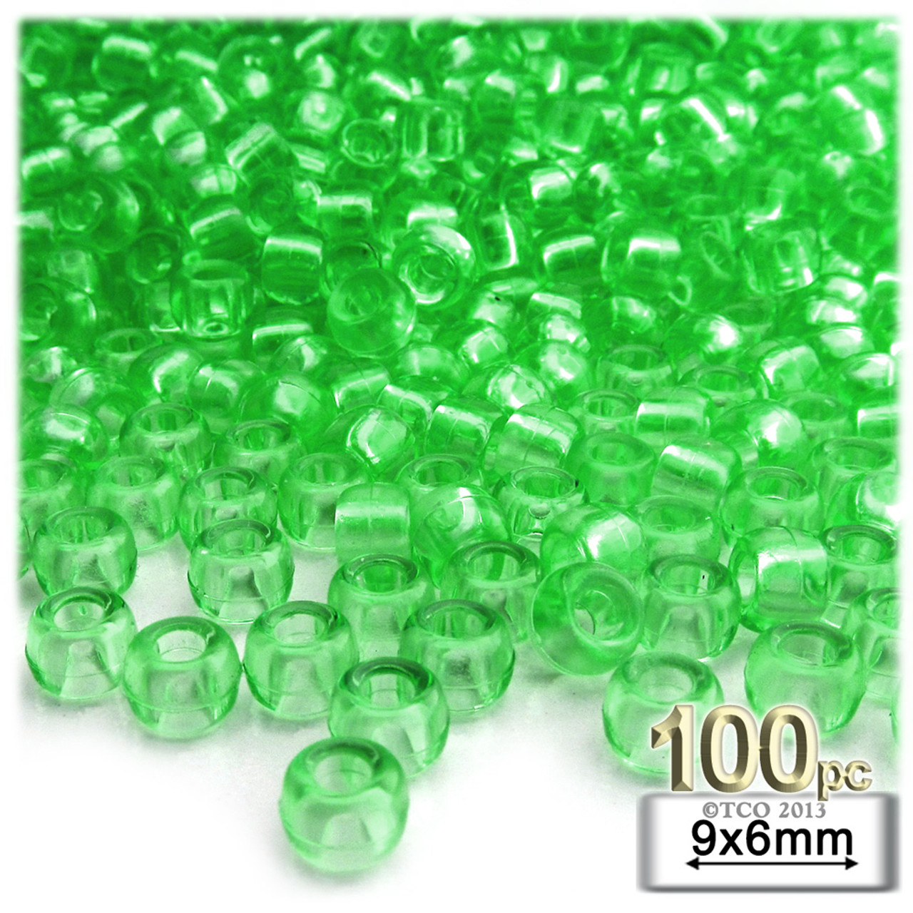  Clear Plastic Beads