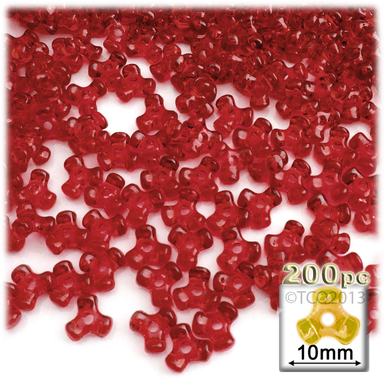 plastic christmas beads