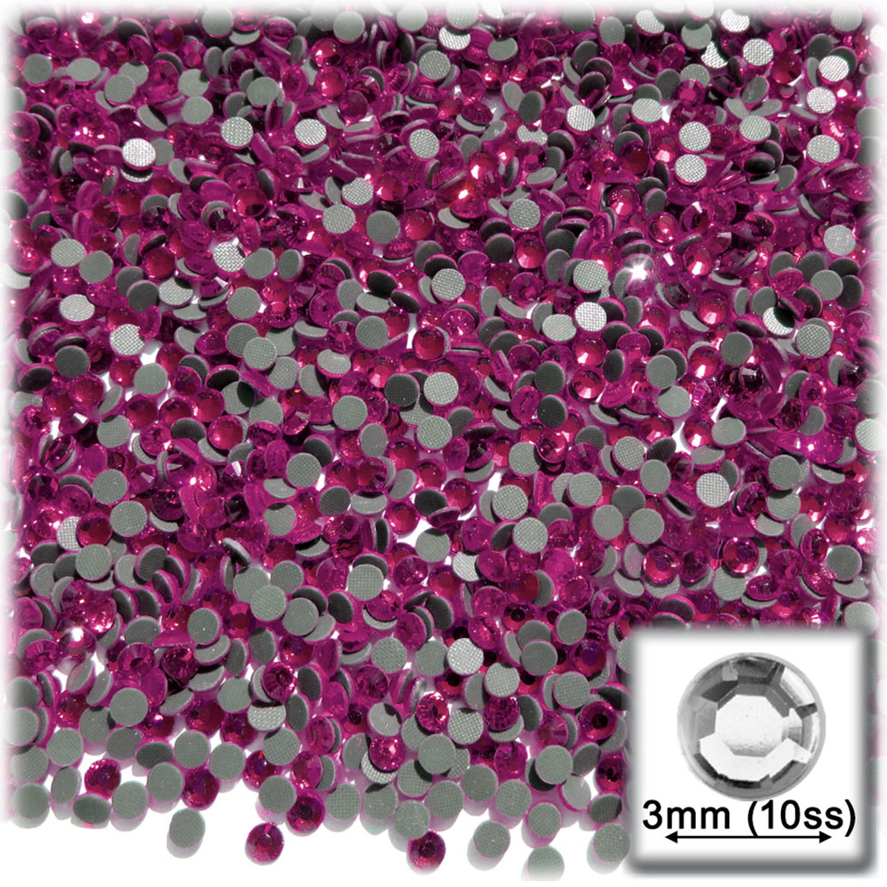 3mm Rhinestones - 10ss, Printing Supplies