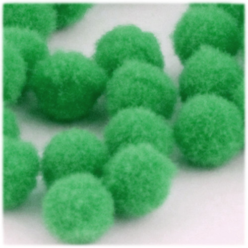 Acrylic Pom Pom, 25mm, 25-pc, Light Green