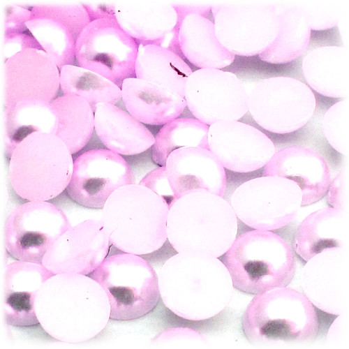 Half Dome Pearl, Plastic beads, 10mm, 10,000-pc, Light Baby Pink