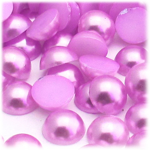 Half Dome Pearl, Plastic beads, 12mm, 10,000-pc, Plush Pink