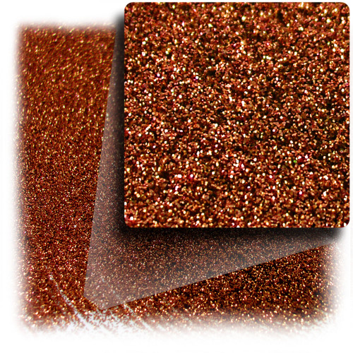 Glitter powder, 4-OZ/112-g, Fine 0.008in, Copper