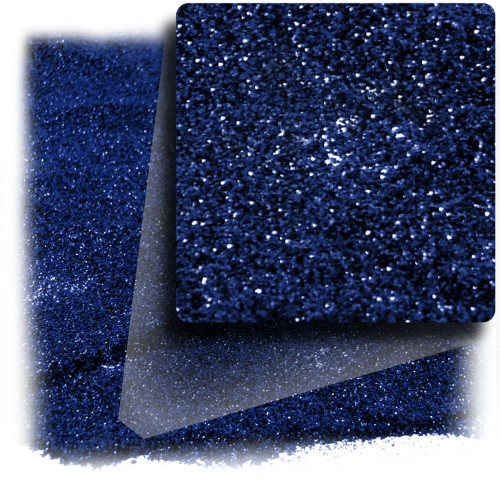 Glitter powder, 8-OZ/224-g, Fine 0.008in, Royal Blue
