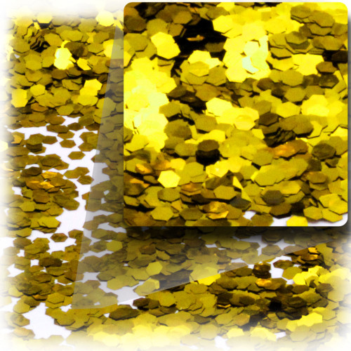 Glitter powder, 1oz/28g, Fine 0.040in, Gold