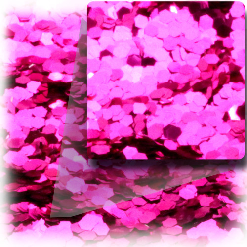 Glitter powder, 1-LB/454g, Fine 0.060in, Hot Pink