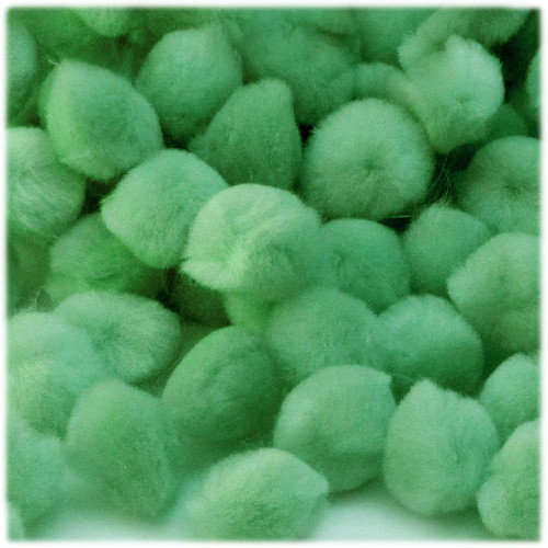 Acrylic Pom Pom, 38mm, 25-pc, Light Green