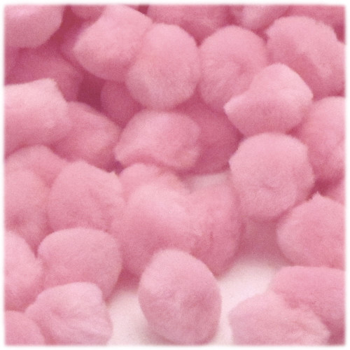 Acrylic Pom Pom, 38mm, 25-pc, Pink