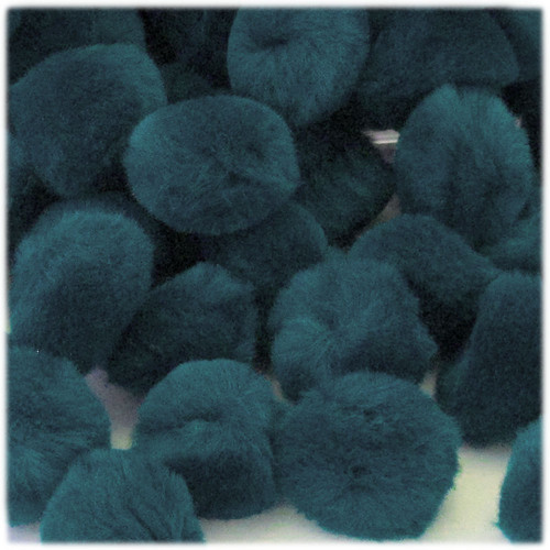 Acrylic Pom Pom, 51mm, 25-pc, Ocean Blue