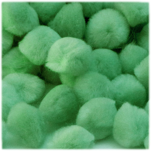 Acrylic Pom Pom, 51mm, 500-pc, Light Green