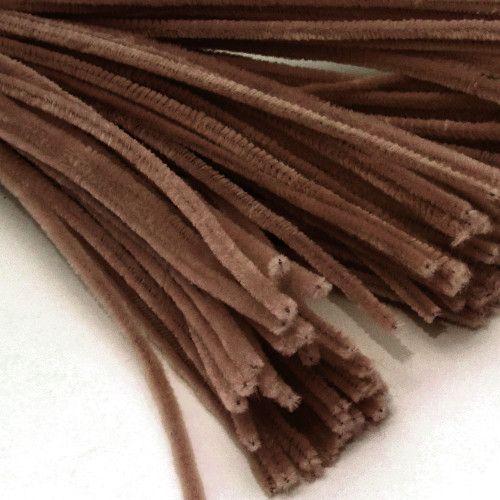 Stems, Polyester, 12-in, 10-pc, Coffee Stems, Polyester, 12-in, 10-pc, Coffee