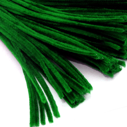 Stems, Polyester, 12-in, 10-pc, Emerald Green Stems, Polyester, 12-in, 10-pc, Emerald Green