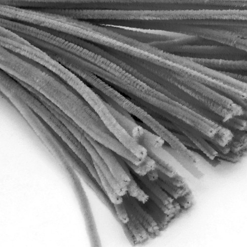 Stems, Polyester, 12-in, 10-pc, Grey Stems, Polyester, 12-in, 10-pc, Grey