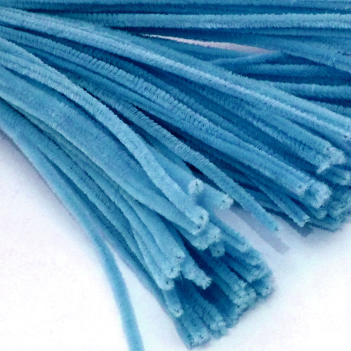 Stems, Polyester, 12-in, 25-pc, Ocean Blue