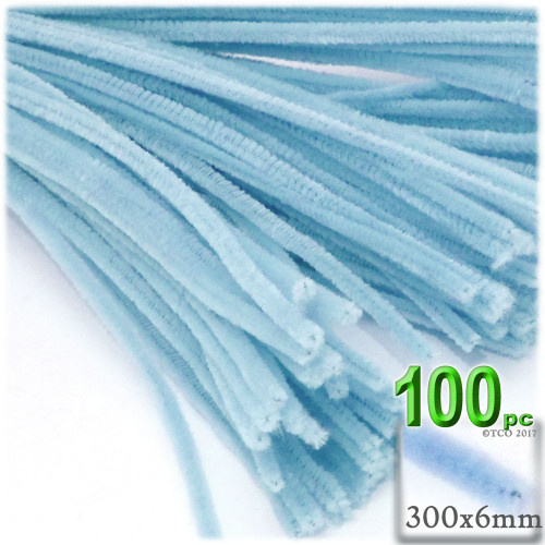 Stems, Polyester, 12-in, 100-pc, Light Blue