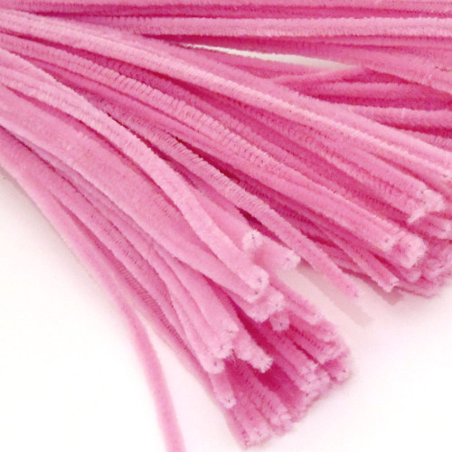 Stems, Polyester, 12-in, 250-pc, Hot Pink