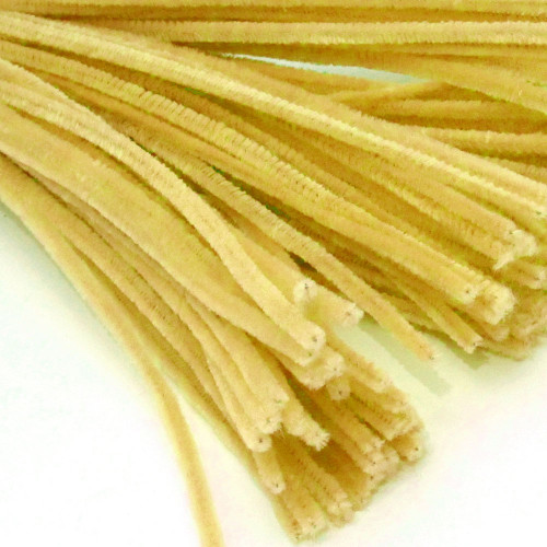 Stems, Polyester, 12-in, 500-pc, Yellow