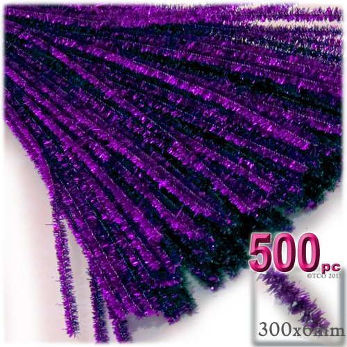 Stems, Sparkly, 12-in, 500-pc, Purple