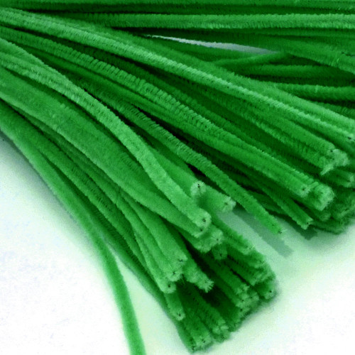 Stems, Polyester, 20-in, 10-pc, Light Green