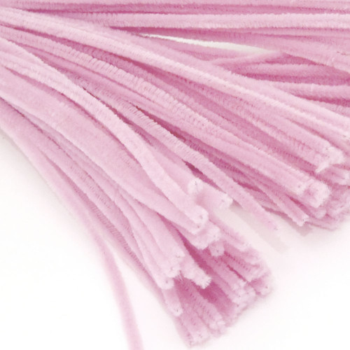 Stems, Polyester, 20-in, 10-pc, Light Pink