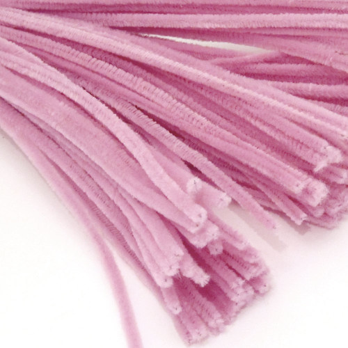 Stems, Polyester, 20-in, 25-pc, Pink