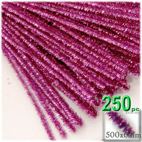 Stems, Sparkly, 20-in, 250-pc, Pink