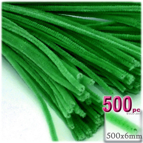 Stems, Polyester, 20-in, 500-pc, Light Green