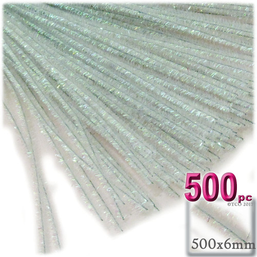 Stems, Sparkly, 20-in, 500-pc, Clear