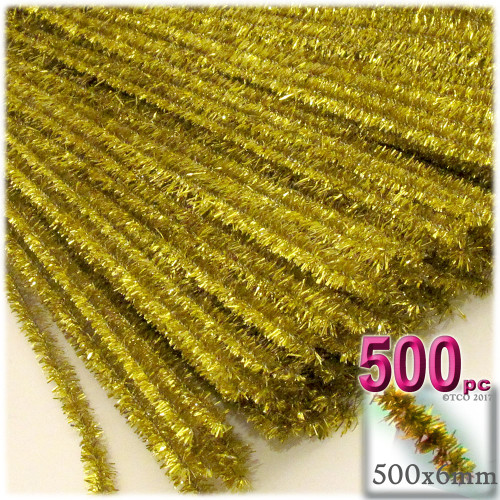 Stems, Sparkly, 20-in, 500-pc, Light Gold